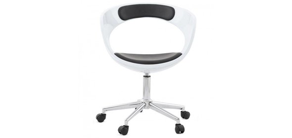 Frisco Stoel Wit/Zwart Bondy Living Frisco Stoel Wit/Zwart