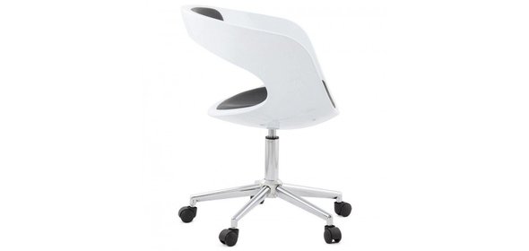 Frisco Stoel Wit/Zwart Bondy Living Frisco Stoel Wit/Zwart