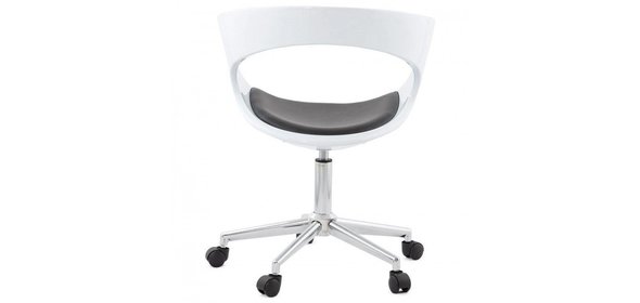 Frisco Stoel Wit/Zwart Bondy Living Frisco Stoel Wit/Zwart