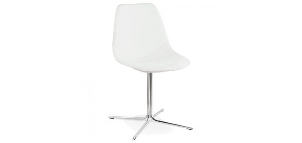 Pearl Eetkamerstoel Wit Bondy Living Pearl Eetkamerstoel Wit