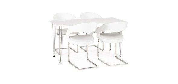 Brage Stoel Wit Bondy Living Brage Stoel Wit