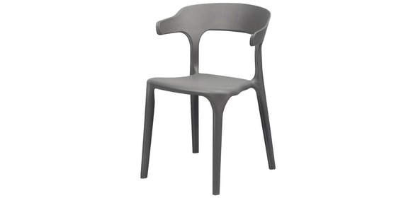 Hopper Stoel 4 Stuks Grijs Davidi Design Hopper Stoel 4 Stuks Grijs