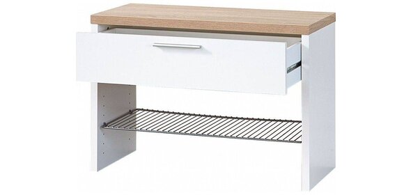 Top Halbank Wit/Sonoma Eiken Germania Top Halbank Wit/Sonoma Eiken