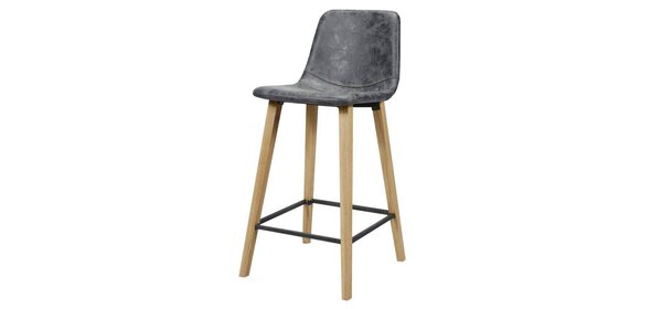Leon Barkruk 4 stuks Zwart Davidi Design Leon Barkruk 4 stuks Zwart