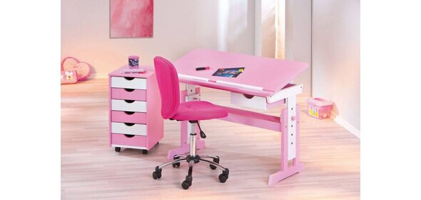 Pezzi Kinderbureaustoel Roze Interlink SAS Pezzi Kinderbureaustoel Roze