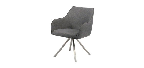 Femo Eetkamerstoel 2 stuks Grijs Davidi Design Femo Eetkamerstoel 2 stuks Grijs