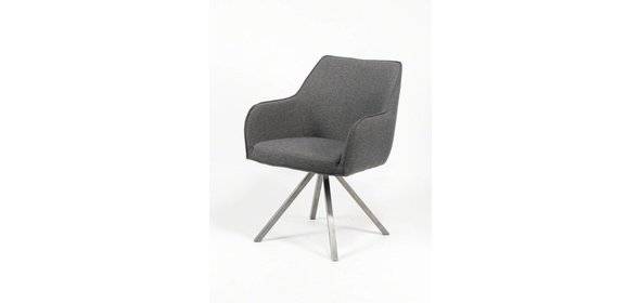 Femo Eetkamerstoel 2 stuks Grijs Davidi Design Femo Eetkamerstoel 2 stuks Grijs