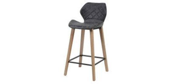 Guadiana Barstoel 4 stuks Zwart Davidi Design Guadiana Barstoel 4 stuks Zwart