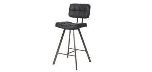 Ebro Barstoel 4 stuks Zwart Davidi Design Ebro Barstoel 4 stuks Zwart