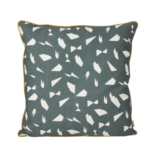 ferm LIVING ferm LIVING Mini Cut Cushion - Green ferm LIVING ferm LIVING Mini Cut Cushion - Green