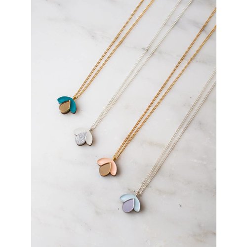 Wolf & Moon Bloom Bud Necklace Wolf & Moon Bloom Bud Necklace