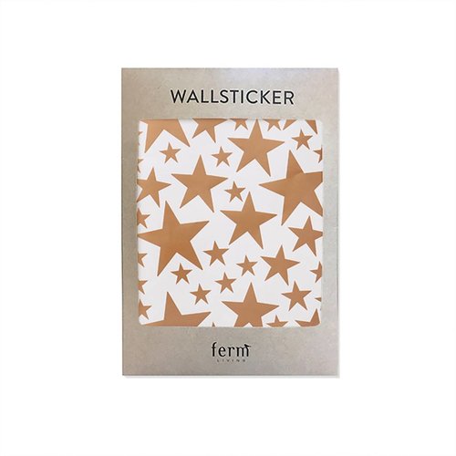 ferm LIVING Mini Stars Wallsticker - Copper ferm LIVING Mini Stars Wallsticker - Copper