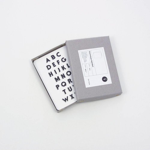 Tom Pigeon Cinematype Alphabet Box Tom Pigeon Cinematype Alphabet Box