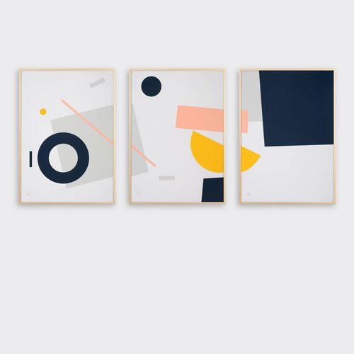 Tom Pigeon Shipwreck Prints - Set of 3 Tom Pigeon Shipwreck Prints - Set of 3