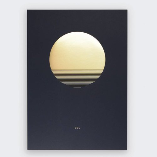 Tom Pigeon 'Sol' Dusk Print - A3 Tom Pigeon 'Sol' Dusk Print - A3