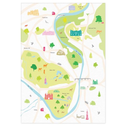 Holly Francesca Map of Hampton Court A3 Holly Francesca Map of Hampton Court A3