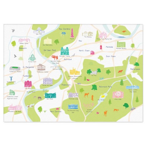 Holly Francesca Map of Richmond A3 Holly Francesca Map of Richmond A3