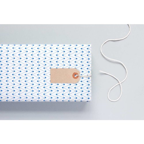 Ola Ola Patterned Papers: Dash Print, Blue Ola Ola Patterned Papers: Dash Print, Blue