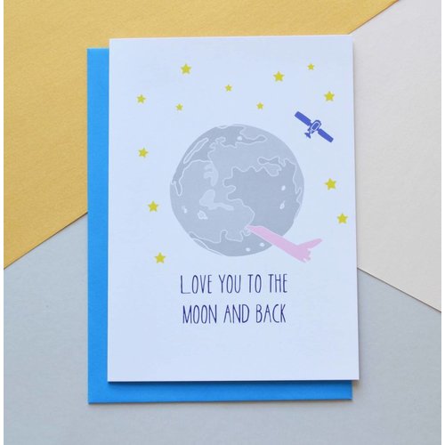 Holly Francesca Holly Francesca Moon and Back Card Holly Francesca Holly Francesca Moon and Back Card