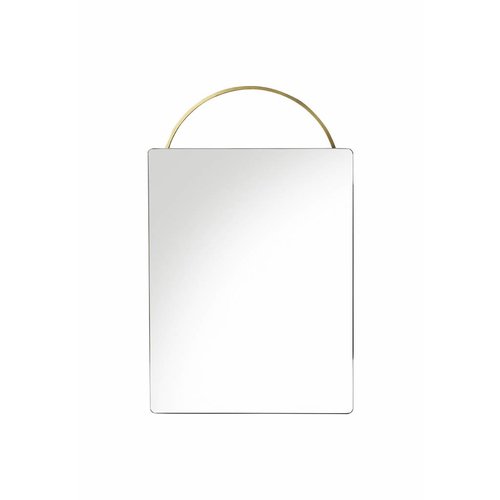 ferm LIVING Adorn Mirror - Brass - Face ferm LIVING Adorn Mirror - Brass - Face