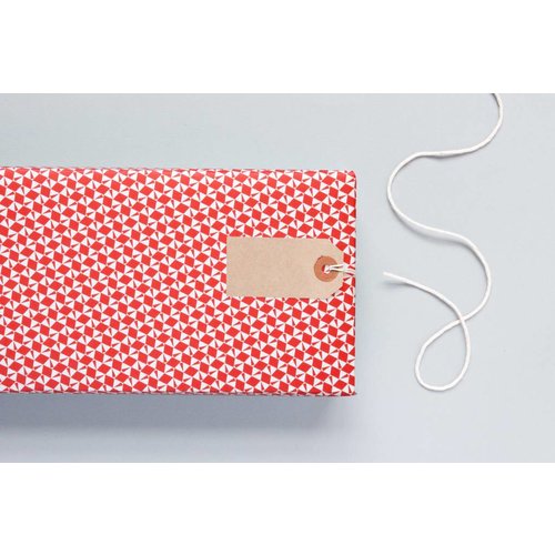 Ola Ola Patterned Papers: Victor Print - Red Ola Ola Patterned Papers: Victor Print - Red