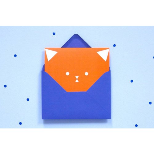 Ola OLA jr Cat Greeting Card Ola OLA jr Cat Greeting Card