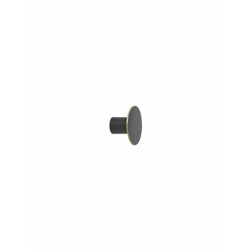 ferm LIVING Hook - Black Brass - Small ferm LIVING Hook - Black Brass - Small