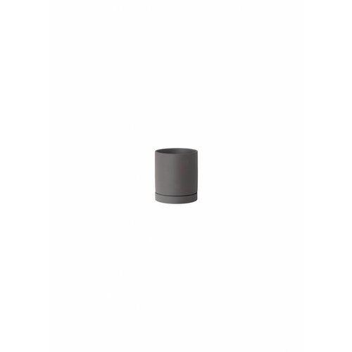 ferm LIVING Sekki Pot - Charcoal - Medium ferm LIVING Sekki Pot - Charcoal - Medium