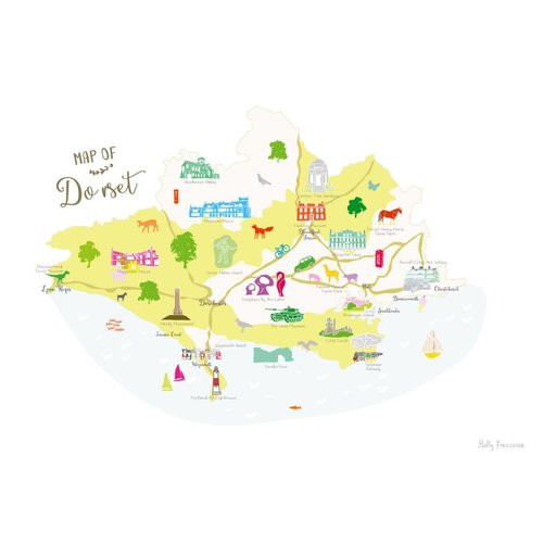 Holly Francesca Map of Dorset A3 Holly Francesca Map of Dorset A3