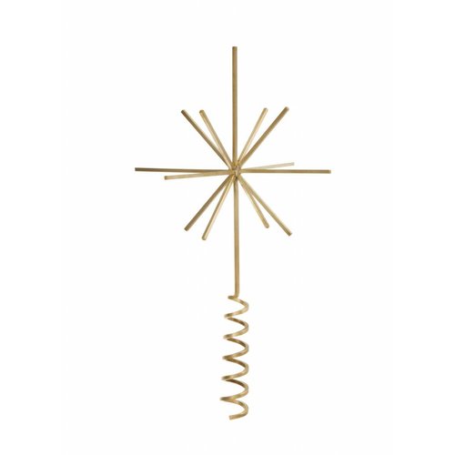 ferm LIVING Brass Christmas Tree Top Star ferm LIVING Brass Christmas Tree Top Star