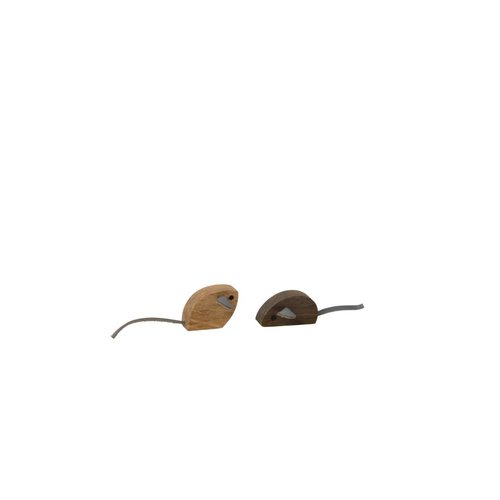 ferm LIVING Winterland Mice - Oak (Set of 2) ferm LIVING Winterland Mice - Oak (Set of 2)