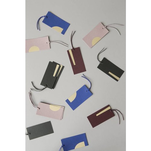 ferm LIVING Gift Tags - Art - Set of 6 ferm LIVING Gift Tags - Art - Set of 6