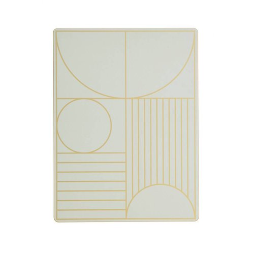 ferm LIVING Outline Dinner Mat - Mint ferm LIVING Outline Dinner Mat - Mint