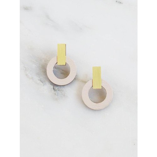 Wolf & Moon Orbit Earrings Wolf & Moon Orbit Earrings