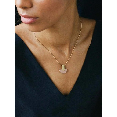 Wolf & Moon Crescent Necklace Wolf & Moon Crescent Necklace