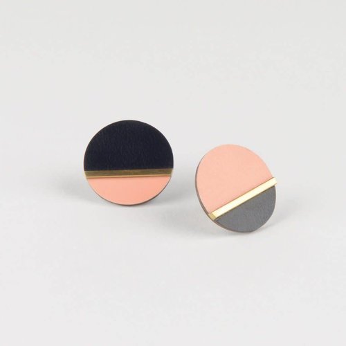 Tom Pigeon Form Disc Earrings Tom Pigeon Form Disc Earrings