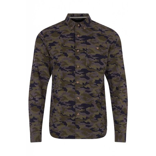 HYMN London 'UNIFORM' Camo Print Shirt - Small HYMN London 'UNIFORM' Camo Print Shirt - Small