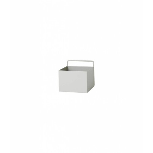ferm LIVING Wall Box - Light Grey - Square ferm LIVING Wall Box - Light Grey - Square