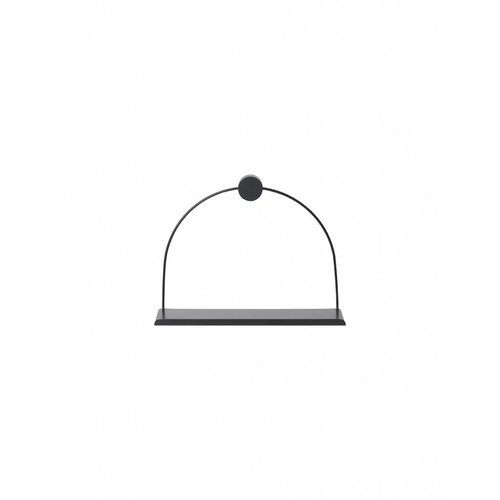ferm LIVING Bathroom Shelf - Black ferm LIVING Bathroom Shelf - Black