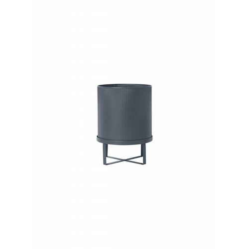 ferm LIVING Bau Plant Pot - Dark Blue - Large ferm LIVING Bau Plant Pot - Dark Blue - Large