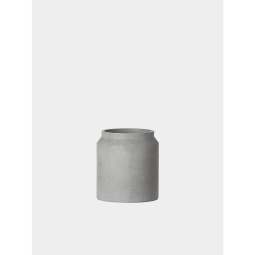 ferm LIVING Concrete Plant Pot - Light Grey - Small ferm LIVING Concrete Plant Pot - Light Grey - Small