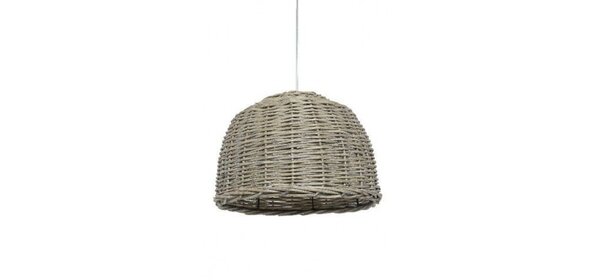 Rotan Hanglamp Grijs Small Davidi Design Rotan Hanglamp Grijs Small