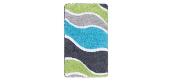 Runway Badmat Aqua Set van 2 U-Vorm Obsession Runway Badmat Aqua Set van 2 U-Vorm