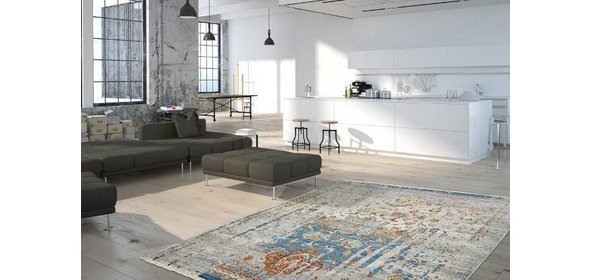 Laos Vloerkleed 200x285 Blauw Obsession Laos Vloerkleed 200x285 Blauw