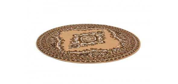 Sahara Rond Vloerkleed 160x160 Beige 102 Lalee Sahara Rond Vloerkleed 160x160 Beige 102