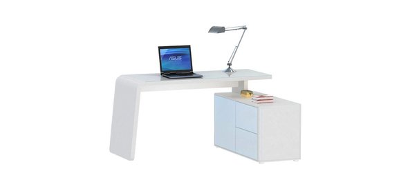 CSL 465 White Hoekbureau Jahnke Moebel CSL 465 White Hoekbureau
