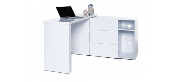 Fonsie Hoekbureau HG Wit Jahnke Moebel Fonsie Hoekbureau HG Wit