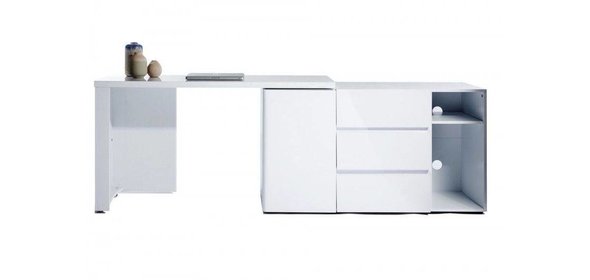 Fonsie Hoekbureau HG Wit Jahnke Moebel Fonsie Hoekbureau HG Wit