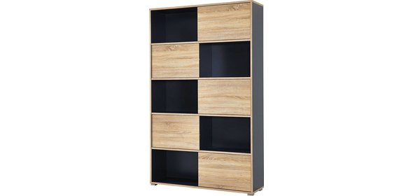 Slider Large Kantoorkast Antraciet/Sonoma Eiken Germania Slider Large Kantoorkast Antraciet/Sonoma Eiken