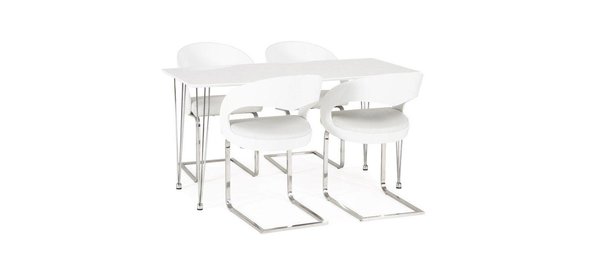 Brage Stoel Wit Bondy Living Brage Stoel Wit